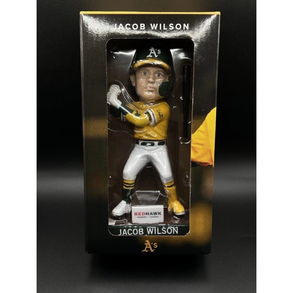 Jacob Wilson Bobblehead 6/20/26 A's vs Angels SGA Red Hawk Casino NIB